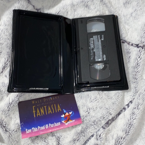 Vintage VCR tape Walt Disney Fantasia - Picture 4 of 4